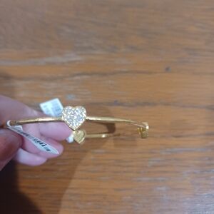 Julie Voss Heart Pave' Bracelet NWT